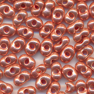 Farfalle, Schmetterlinge terracotta metallic, Inhalt 30 Stück, Größe 6,5 x 3,2 mm