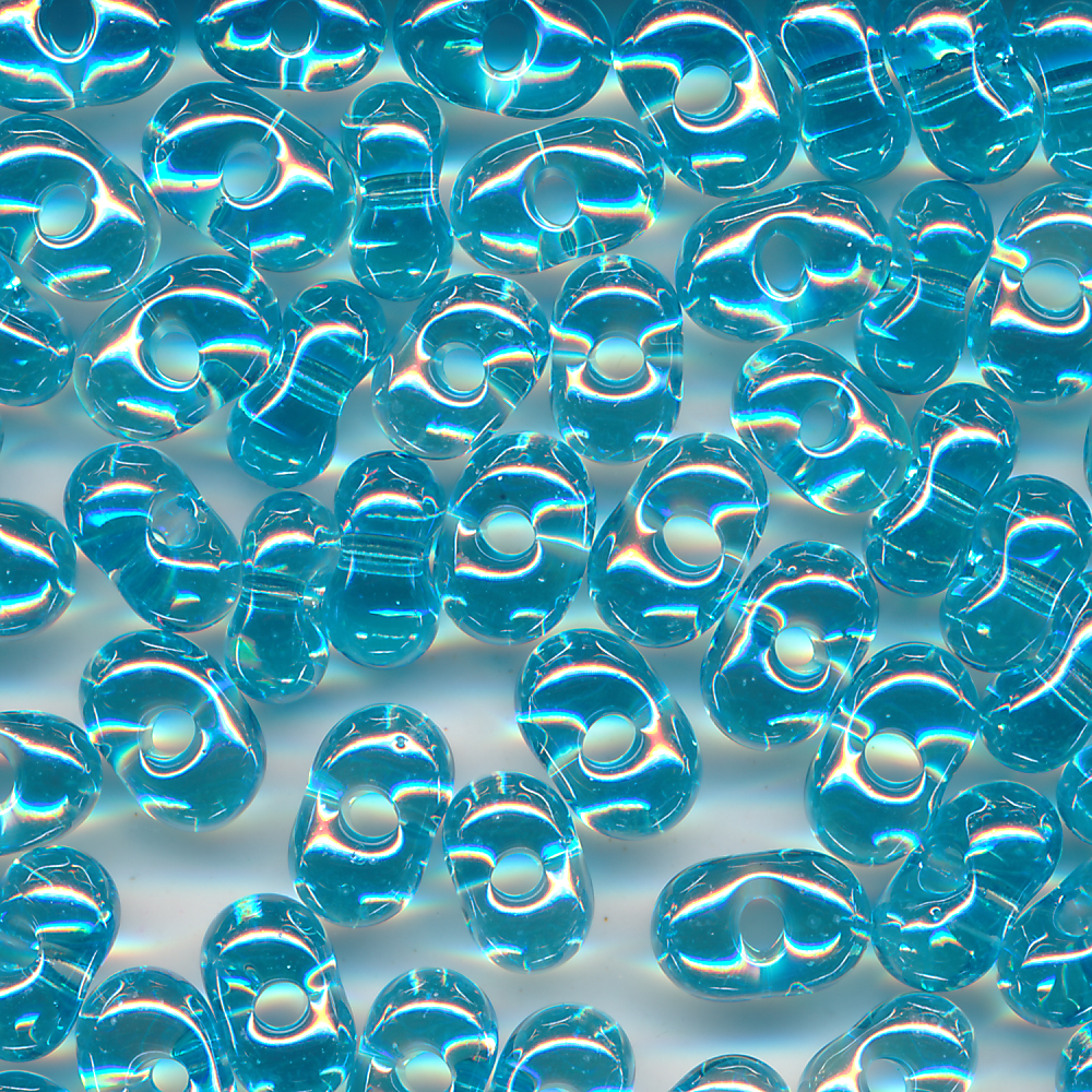 Farfalle, Schmetterlinge himmel-blau lüster, Inhalt 30 Stück, Größe 6,5 x 3,2 mm