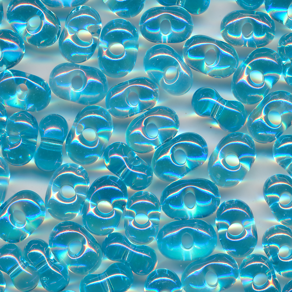 Farfalle, Schmetterlinge sea-blau rainbow, Inhalt 30 Stück, Größe 6,5 x 3,2 mm