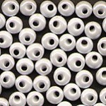 Drops weiß lüster, Inhalt 20 Stück, Größe 6,4 x 6,6 mm, Tropfen