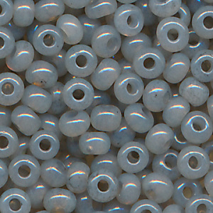 Rocailles grau soft, Inhalt 7 g, Größe 10/0. böhmisch