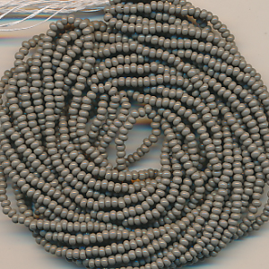 Rocailles graphit grau, Inhalt 6 g, Größe 11/0, böhmisch Strang*