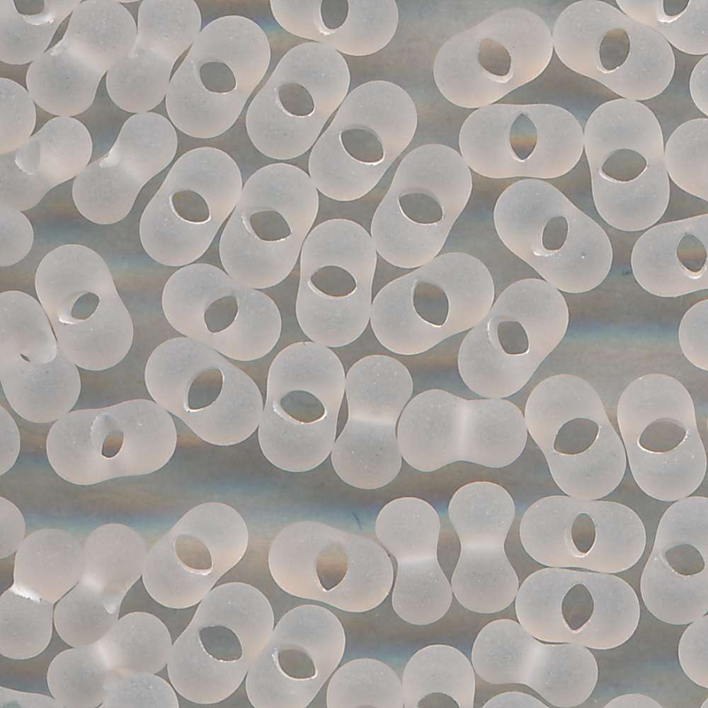 Farfalle, Schmetterlinge kristall matt, Inhalt 50 Stück, Größe 4 x 2 mm