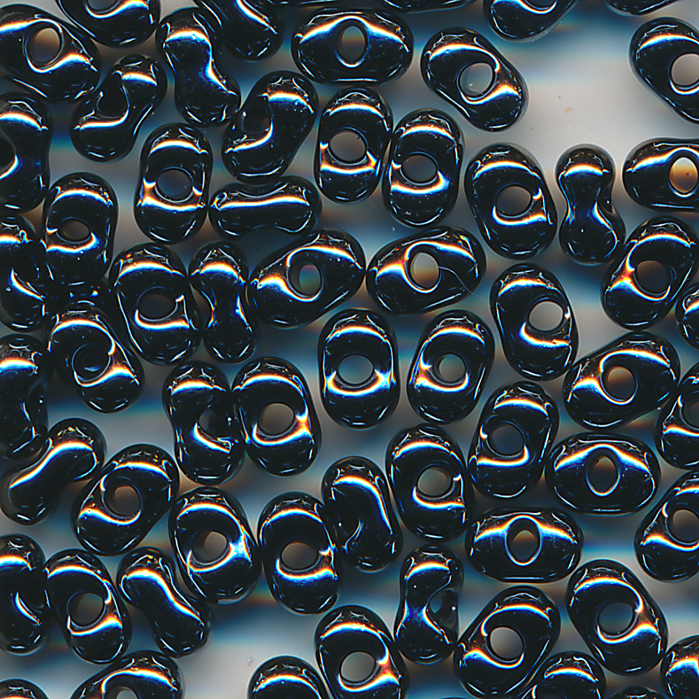 Farfalle, Schmetterlinge hematit grau, Inhalt 50 Stück, Größe 4 x 2 mm