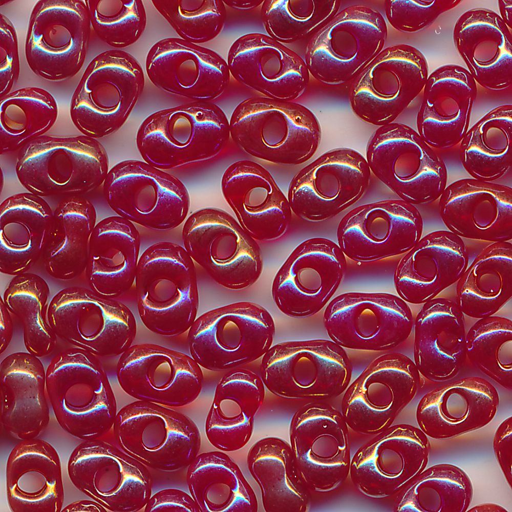 Farfalle, Schmetterlinge rot rainbow, Inhalt 50 Stück, Größe 4 x 2 mm