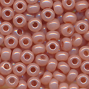 Rocailles english-rosa lüster, Größe 10/0 (2,3 mm), 20 Gramm