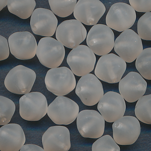 Glasperlen kristall matt, Inhalt 20 Stück, Größe 8 mm