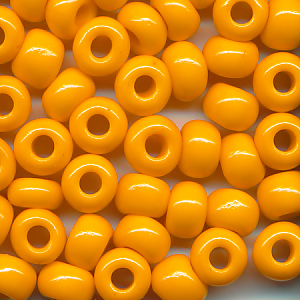 Glasperlen mais-gelb, Inhalt 20 Stück, Größe 7,5 mm böhmisch