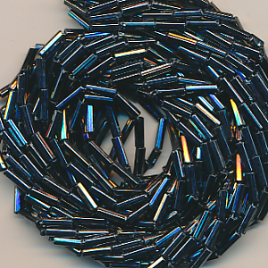 Stiftperlen silber grau, Inhalt 6 g, Größe 6,5 mm, böhmisch, Strang