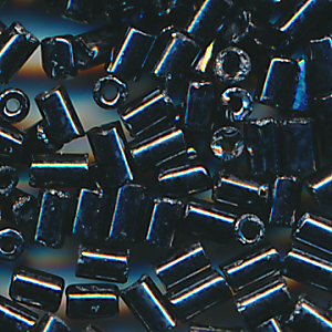 Stiftperlen silber grau dark, Inhalt 8 g, Größe 2,0 mm, böhmisch*