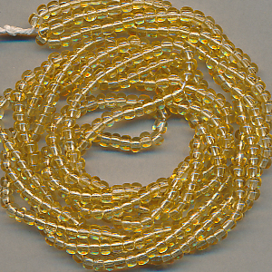 Rocailles chamois topas, Inhalt 6 g, Größe 8/0 (3,1 mm) böhmisch Strang*