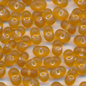 Farfalle, Schmetterlinge bernstein matt, Inhalt 30 Stück, Größe 6,5 x 3,2 mm