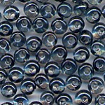 Drops antrazit-blau lüster, Inhalt 20 Stück, Größe 6,4 x 6,6 mm, Tropfen