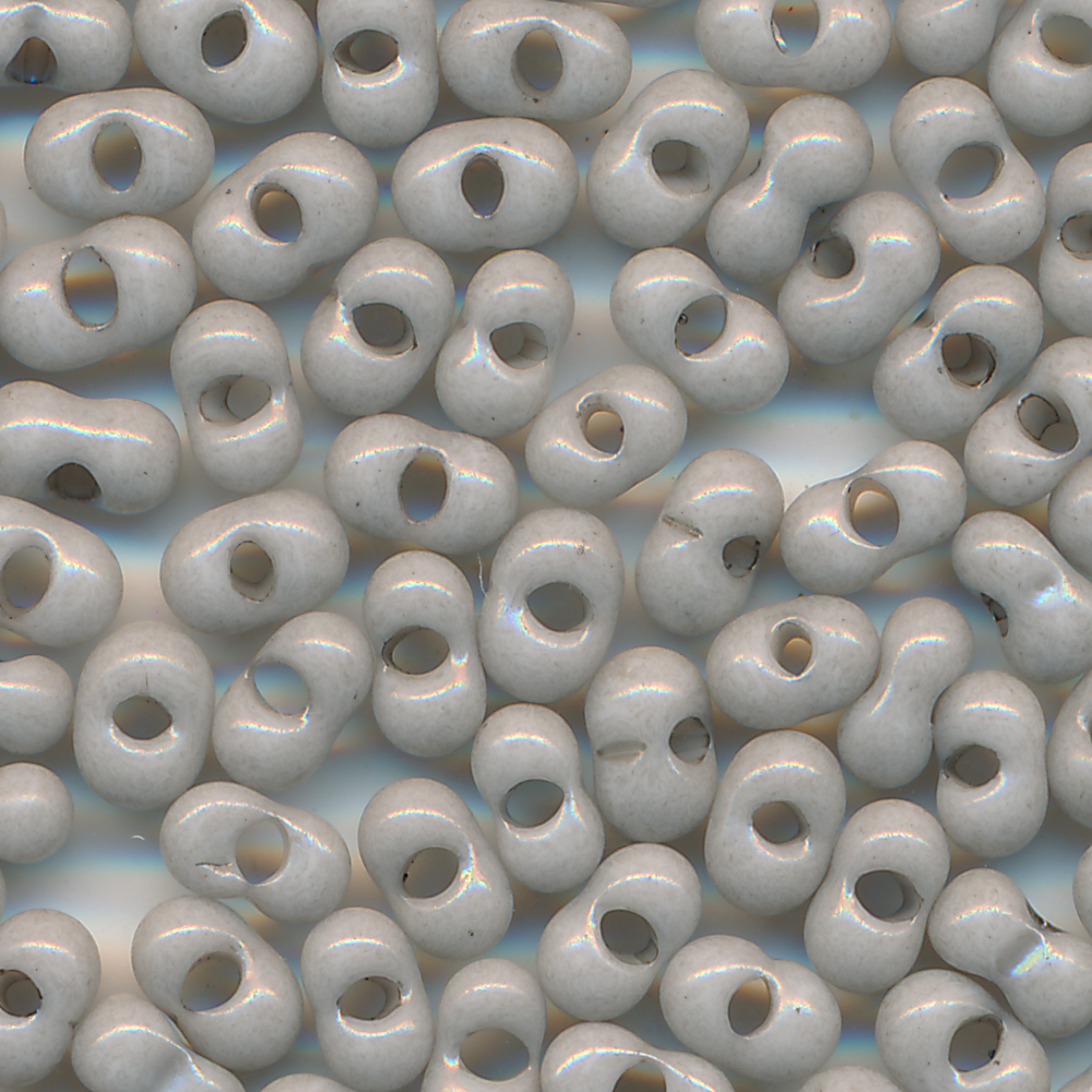 Farfalle, Schmetterlinge elefanten-grau opak, Inhalt 50 Stück, Größe 4 x 2 mm