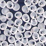 Drops kristall matt, Inhalt 40 Stück, Größe 4,5 x 4,0 mm, Tropfen