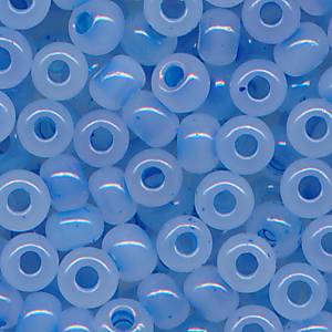 Rocailles sky-blau, soft colour, Größe 10/0 (2,3 mm), 20 Gramm