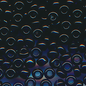 Rocailles nacht-blau, Inhalt 6 g. Größe 14/0 (1,6 mm)