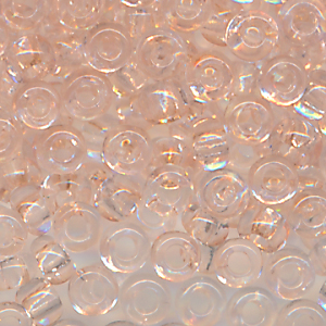 Rocailles klar rosa, Größe 8/0 (3,0 mm), 20 Gramm