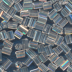 Stiftperlen kristall klar, Inhalt 8 g, Größe 2 mm