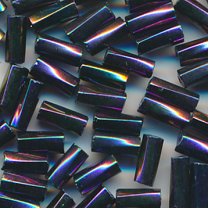 Stiftperlen lila rainbow AB, Inhalt 8 g, Größe 4 mm