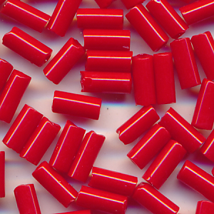 Stiftperlen rot, Inhalt 8 g, Größe 4 mm