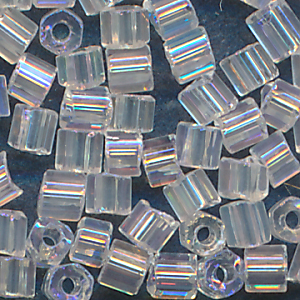 Stiftperlen kristall rainbow, Inhalt 8 g, Größe 2 mm