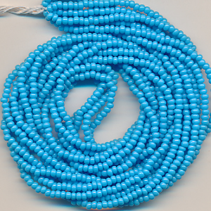 Rocailles hell blau, Inhalt 6 g, Größe 11/0, böhmisch Strang*