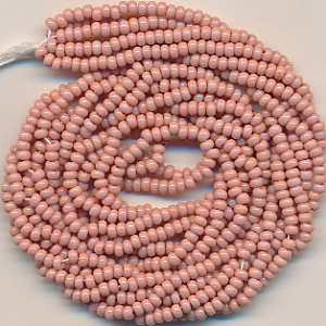 Rocailles alt-rosa, Inhalt 7,5 g, Größe 10/0 (2,3 mm) böhmisch Strang